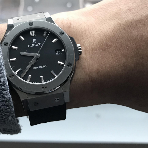 Hublot fusion black deals magic