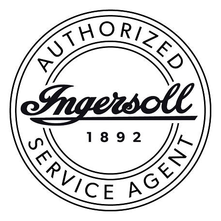 INGERSOLL Uhrarmband 24mm Reptillook schwarz