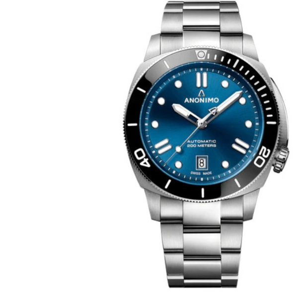New - Luxury  ANONIMO NAUTILO 42 mm Blue