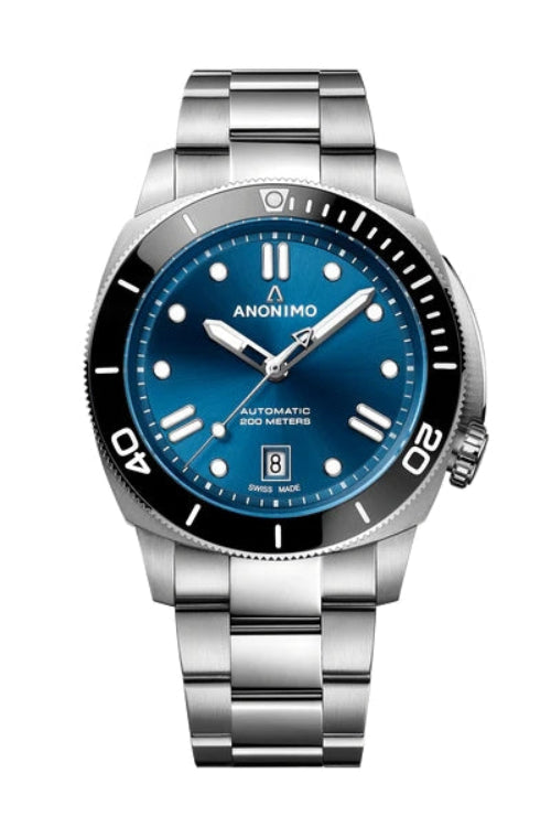 New - Luxury  ANONIMO NAUTILO 42 mm Blue