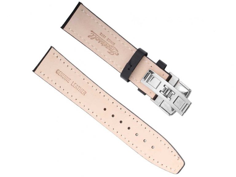INGERSOLL Uhrarmband 22mm Reptillook schwarz