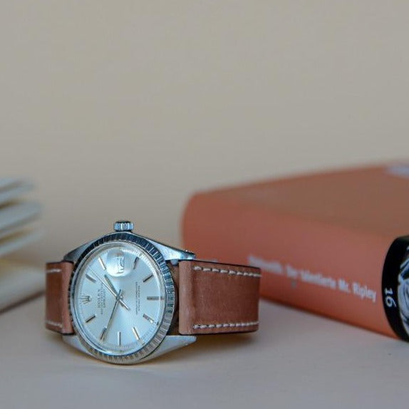 Manufaktur Uhrarmband Cordovan WHISKEY- Made in Germany