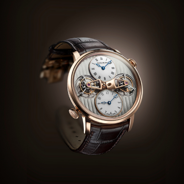 Brand New Luxury Arnold & Son DOUBLE TOURBILLION (DTE) Manufaktur