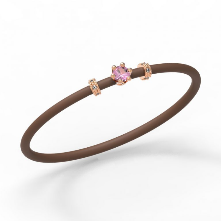 LE CORONE MINI SOLITAIRE BRACELET BRMIBIS