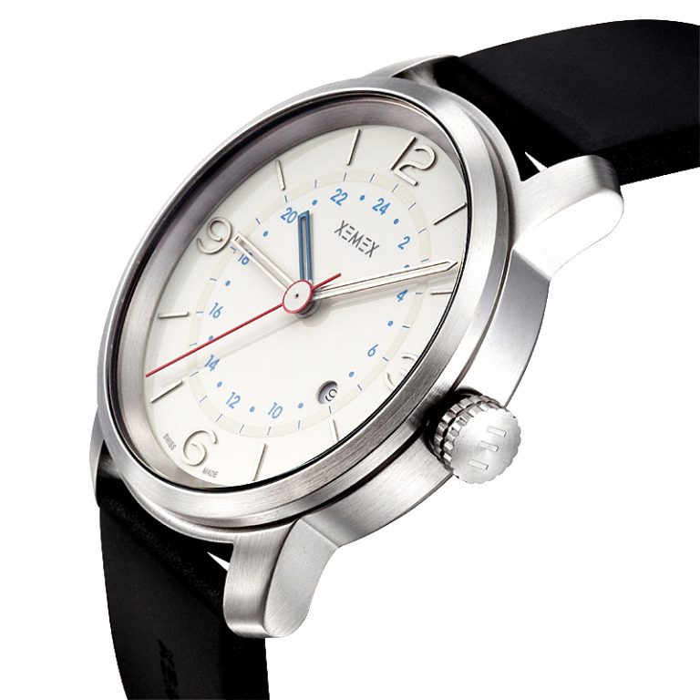 XEMEX SWISS WATCH REF. 881 GMT DUAL TIME