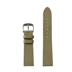 Manufaktur Uhrarmband Nautilus  BEIGE  - SAND - wasserfest - Made in Germany